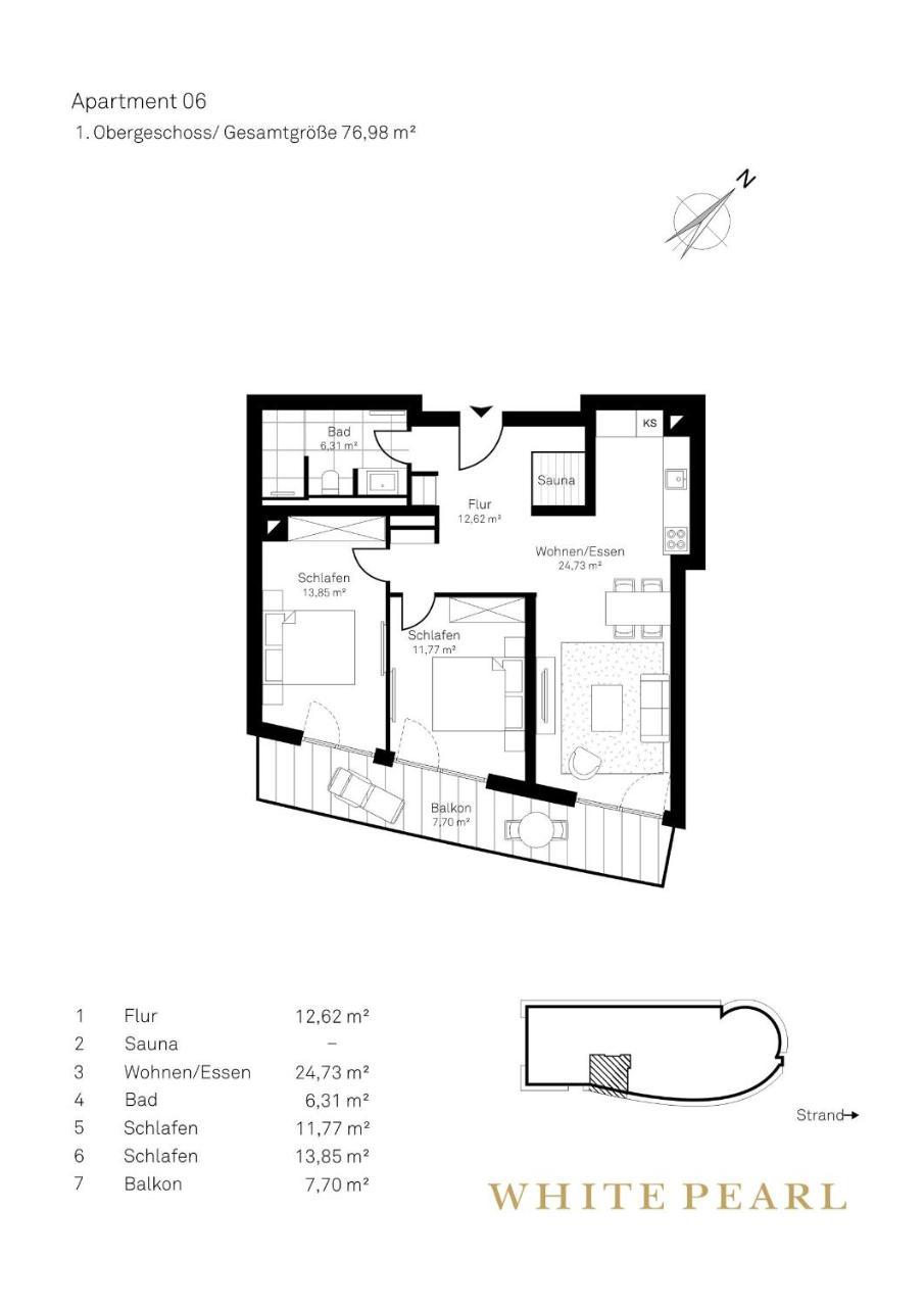 White Pearl Apartment 1.06 تيميندورفير ستراند المظهر الخارجي الصورة